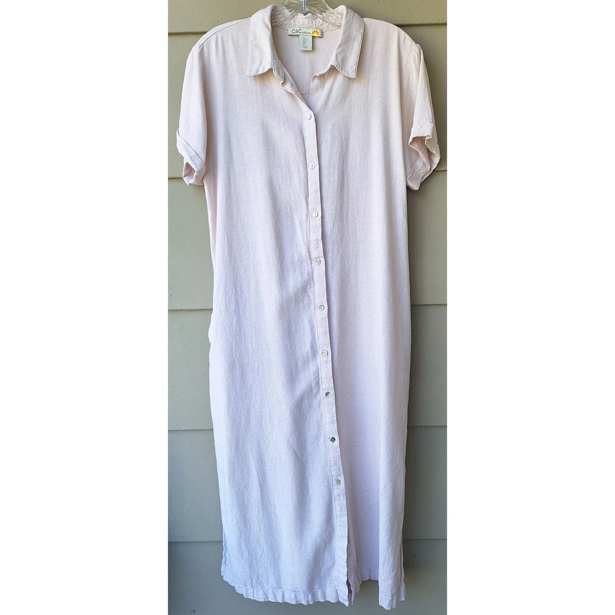 c&c california linen blend dress C&C California Knee Length Dresses for Women for sale