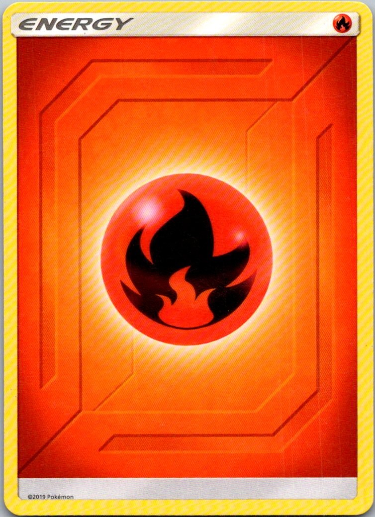 Fire Energy (2019 Unnumbered) Common SM - Team Up Pokemon Near Mint
