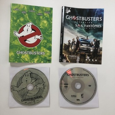 Ghostbusters 1984 /Ghostbusters Afterlife 2021 DVDs Double Feature (Look*NoCase)
