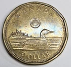 2016 Canada 1 One Dollar - Circulated Canadian World Coin - Loonie