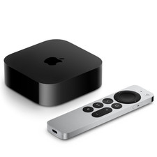 Image of Apple TV 4K Media Streamer - 3rd Gen - 64GB - Wifi - A2737 - Black