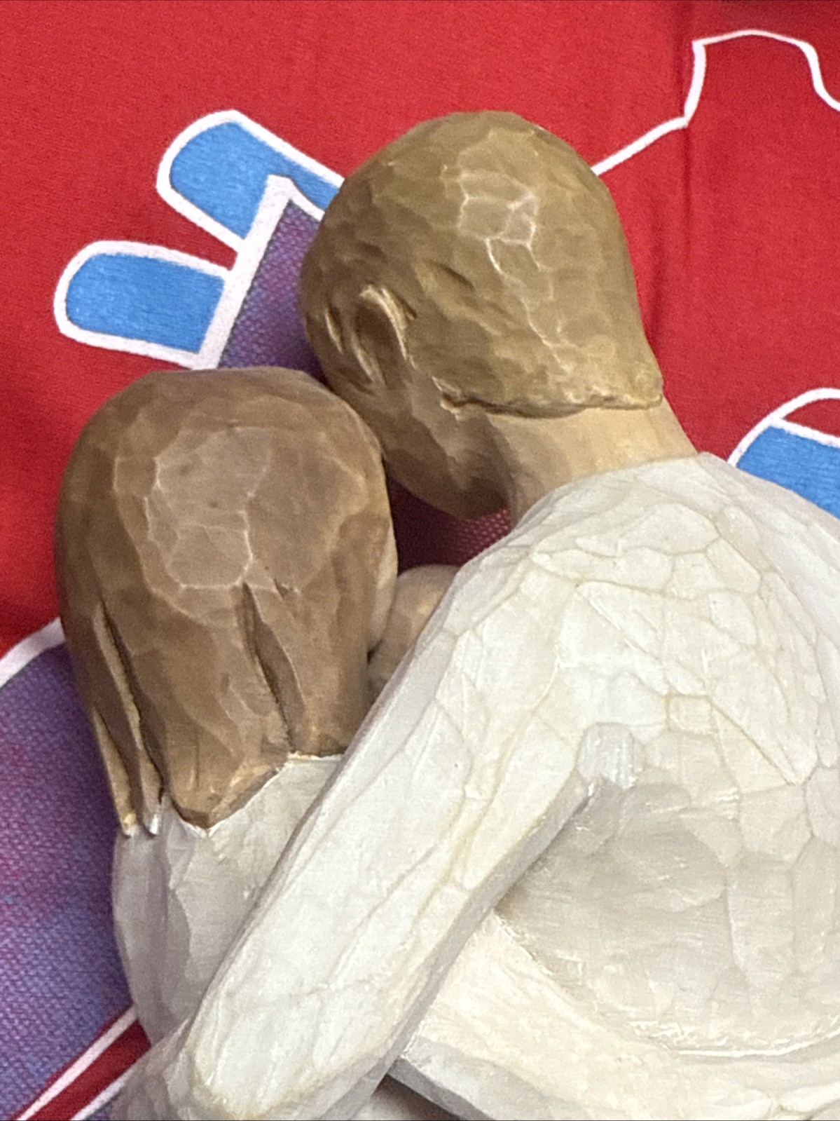 VTG DEMDACO WILLOW TREE SUSAN LORDI FIGURE WE ARE THREE 2006 NEW BABY FAMILY