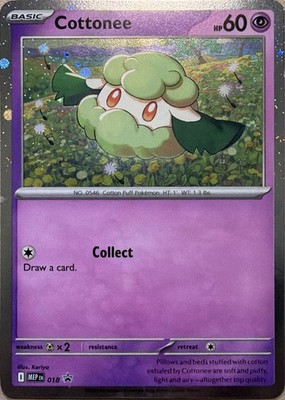 Cottonee (Cosmos Holo) Holo Promo ME: Mega Evolution Promo 018 NM