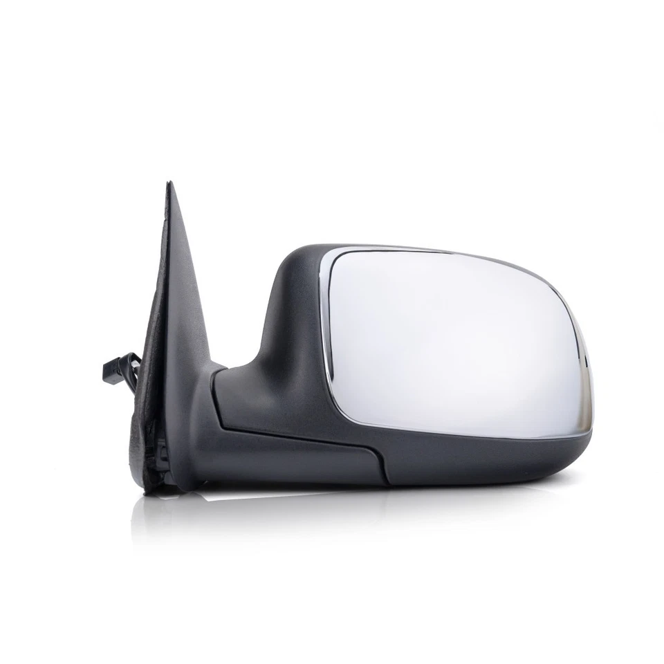 Espejo retrovisor eléctrico lado del conductor para Chevy Silverado 1500 1999-2002 con cromo Foto 2 de 4