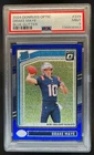 2024 Donruss Optic Drake Maye Blue Glitter Rated Rookie #229 Patriots PSA 9