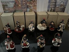 Lotto 10 Statuine THUN originali Carabinieri/Natale di cui n 5 Remake