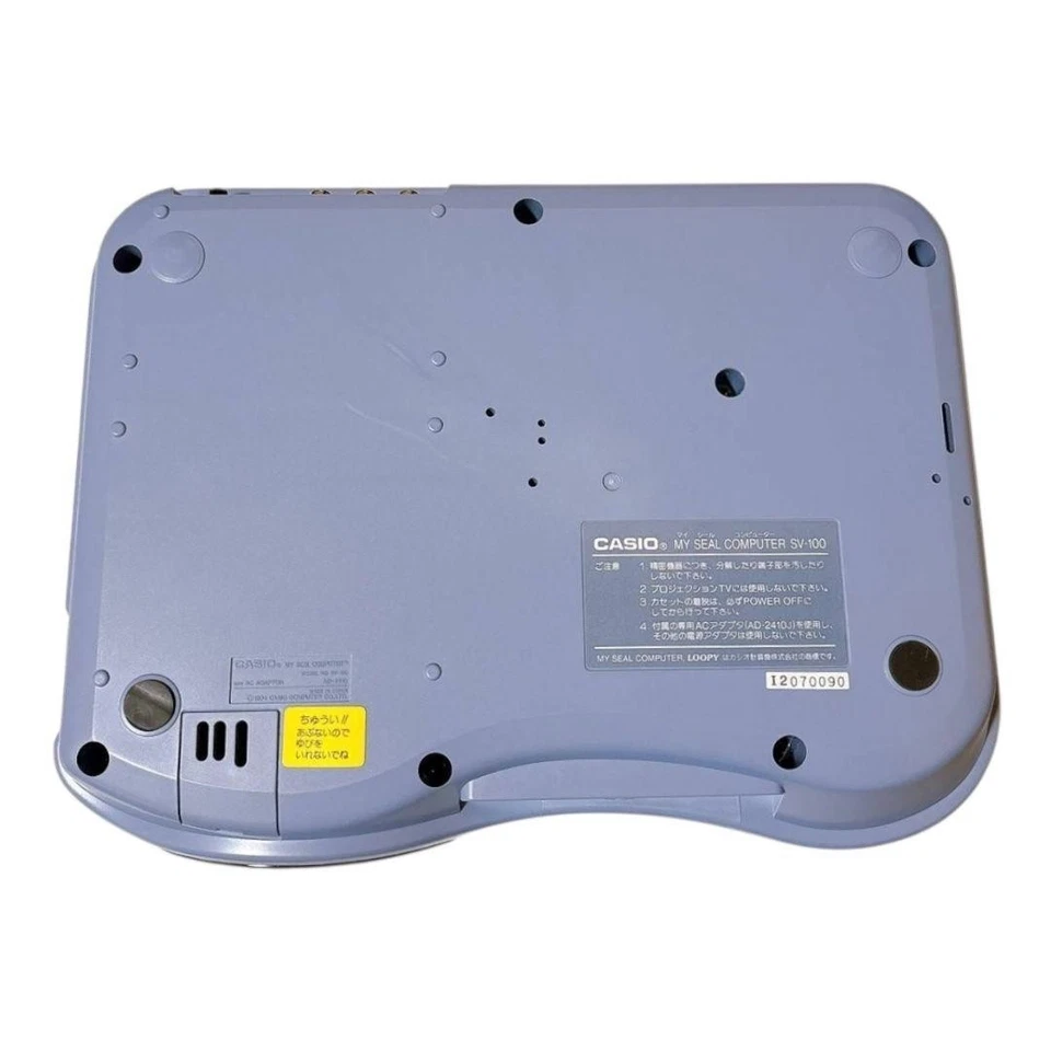 CONJUNTO de consola de juegos CASIO LOOPY My Seal Computer SV100 - Japón 240927 Foto 3 de 4