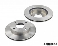 Bosch Bremsscheiben FüR Suzuki Swift SchräGheck Alto, Subaru Justy 89-05