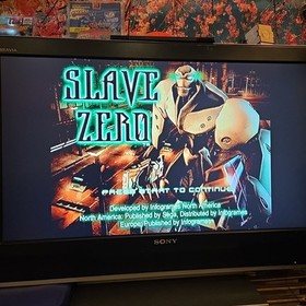 Slave Zero - Sega Dreamcast 1999 - CIB con estuche y manual, DISCO RESURGIDO probado