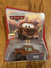 Disney Pixar The World of Cars Fred 1:55 Diecast Car Brown Vehicle