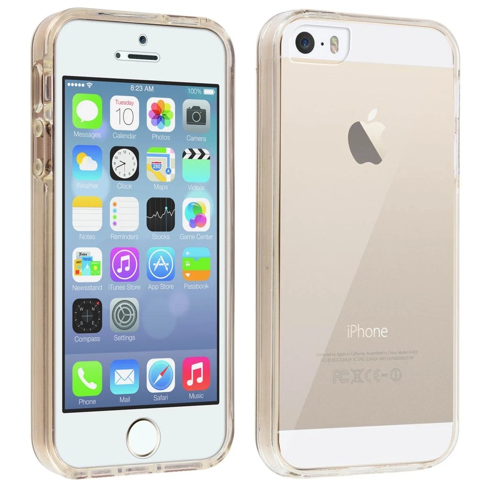 Coque Intégrale Transparente Apple iPhone SE, 5 et 5S - Protection Avant Arrière - Photo 3/4