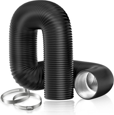 Flexible Duct Hydroponic Ventilation Extractor Fan 4'' 5'' 6'' Vent Hose Pipe 1m-5m