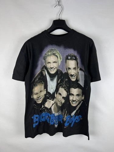 Back Street Boys 90s band vintage t-shirt size L 1990s vintage concert t-shirt, vintage, single stitch, B+ condition