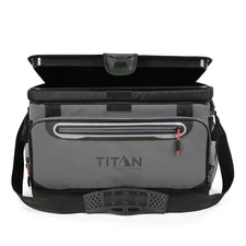 Arctic Zone Titan 48 Can Zipperless Cooler - Sharkskin Gray