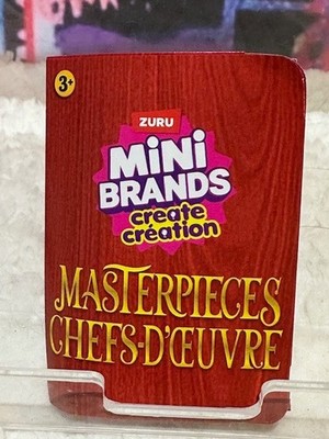 Mini Brand Masterpieces - New Unmade You Pick - Fast Shipping