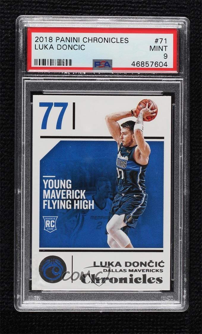 2018-19 Panini Chronicles Luka Doncic #71 PSA 9 MINT 0h0m