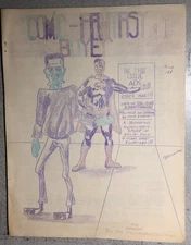 COMIC-FANTASY BUYER #1 vintage comics fanzine (1968) VG++