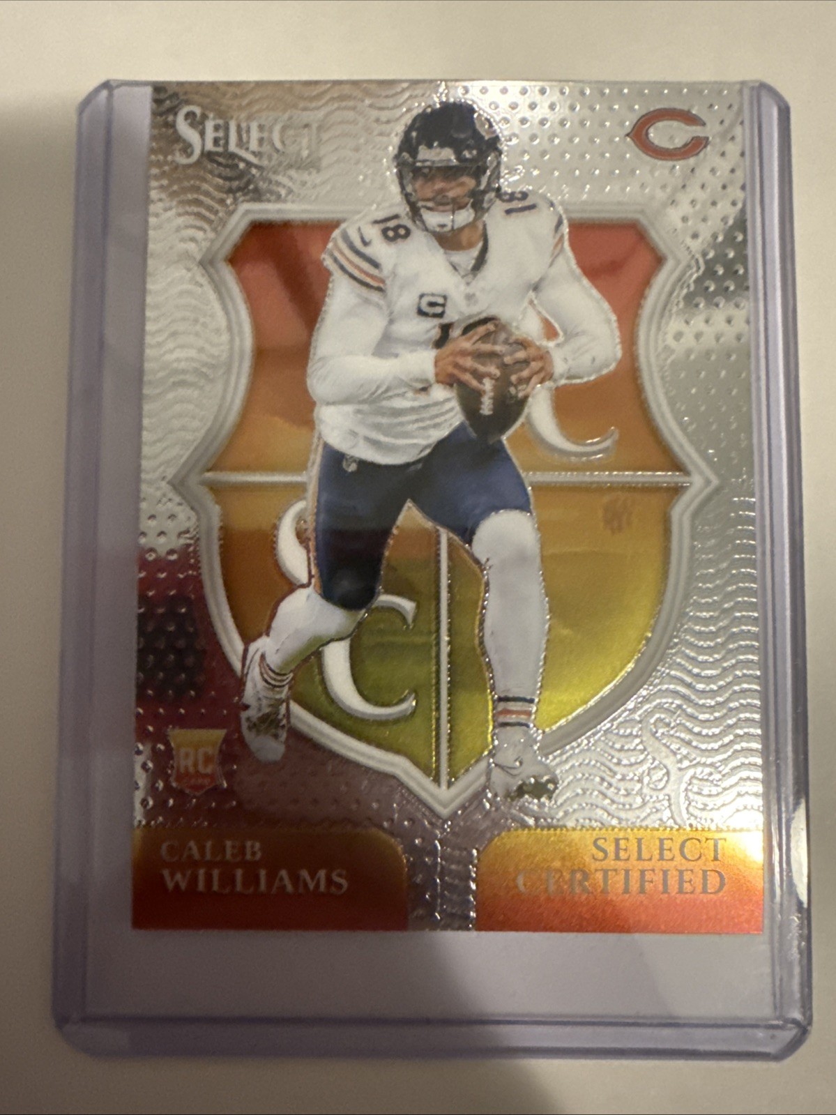 2024 Panini Select - Select Certified Rookies Caleb Williams #1 Silver Prizm (RC