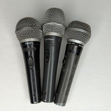 Lot of 3 Microphones - Samson R11 Wired Dynam...