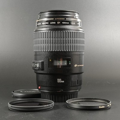 Canon EF 100mm F/2.8 USM Macro Prime Lens Full Frame Serviced & Tested #050