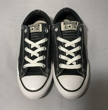 CONVERSE Chuck Taylor All Star B W Unisex SLIP-ON ENTRY Sneakers Kids Size 4