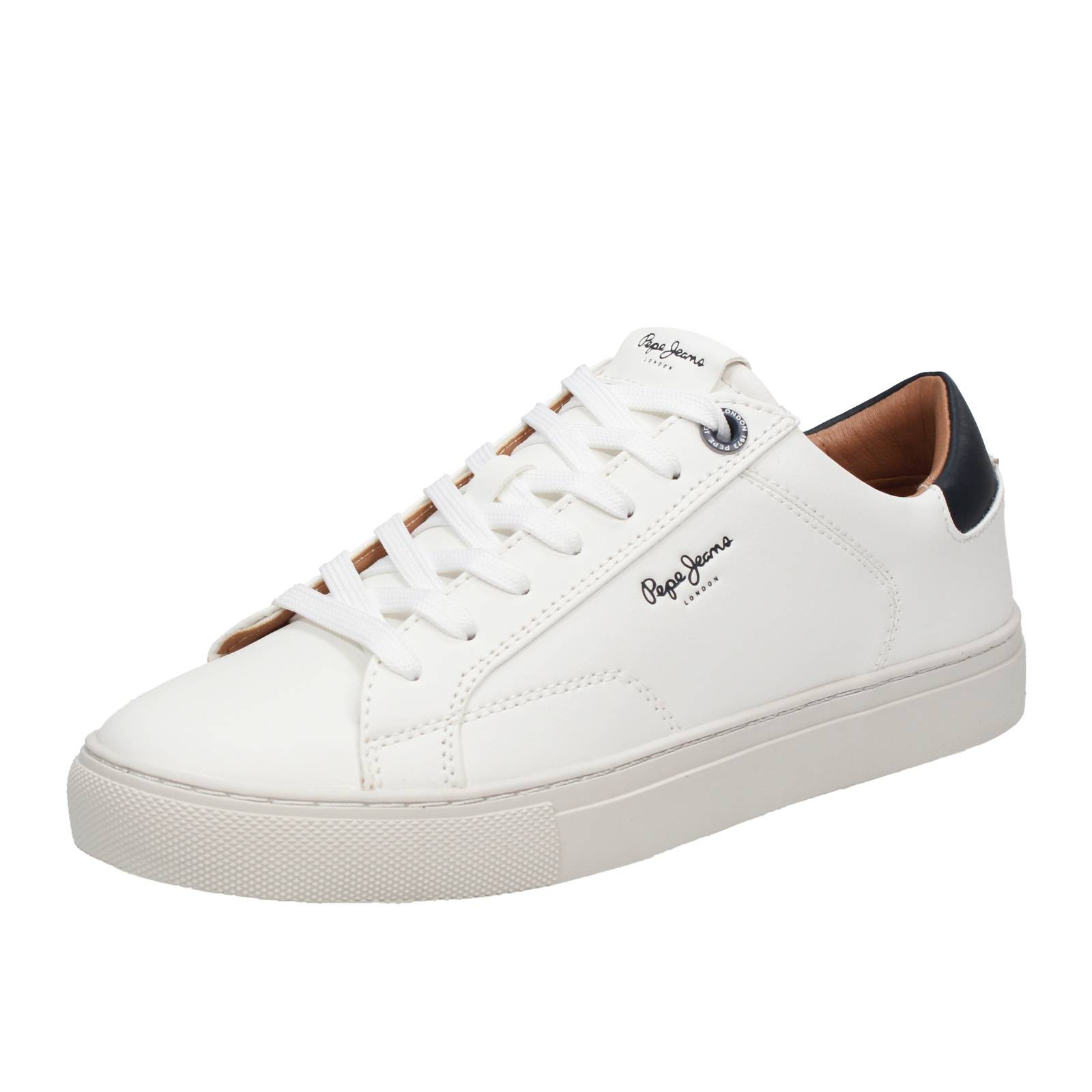 Pepe Jeans Joe Basic - Wei - Gre 42 Herrenschuhe 14690₽