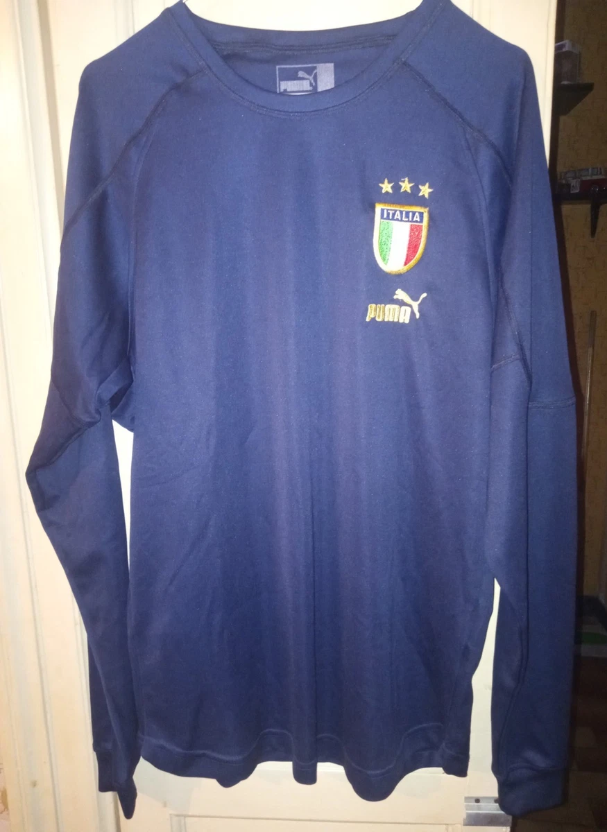 Maillot Entraînement Italie Puma – Manches Courtes, Maglia Training Nazionale, D’occasion