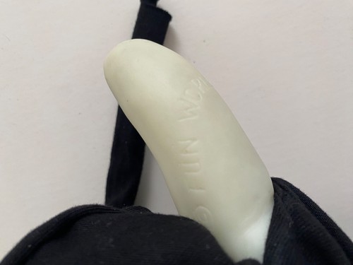 Ghostface Scream Mask Gen 1 Glow In The Dark Horror Dimple Fun World 1996 Rare - Picture 8 of 22