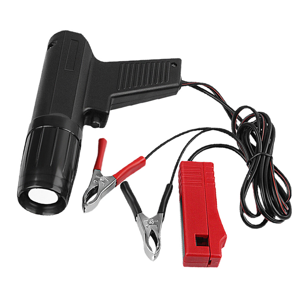 Lampe Stroboscopique Numérique Oreilet - Testeur Allumage Moteur 12V, Synchronisation Précise - Pour Voitures, Motos