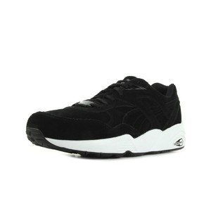 Chaussures Baskets Puma homme R698 Soft taille Noir Noire Cuir Lacets Chaussures Baskets Puma homme R698 Soft taille Noir Noire Cuir Lacets