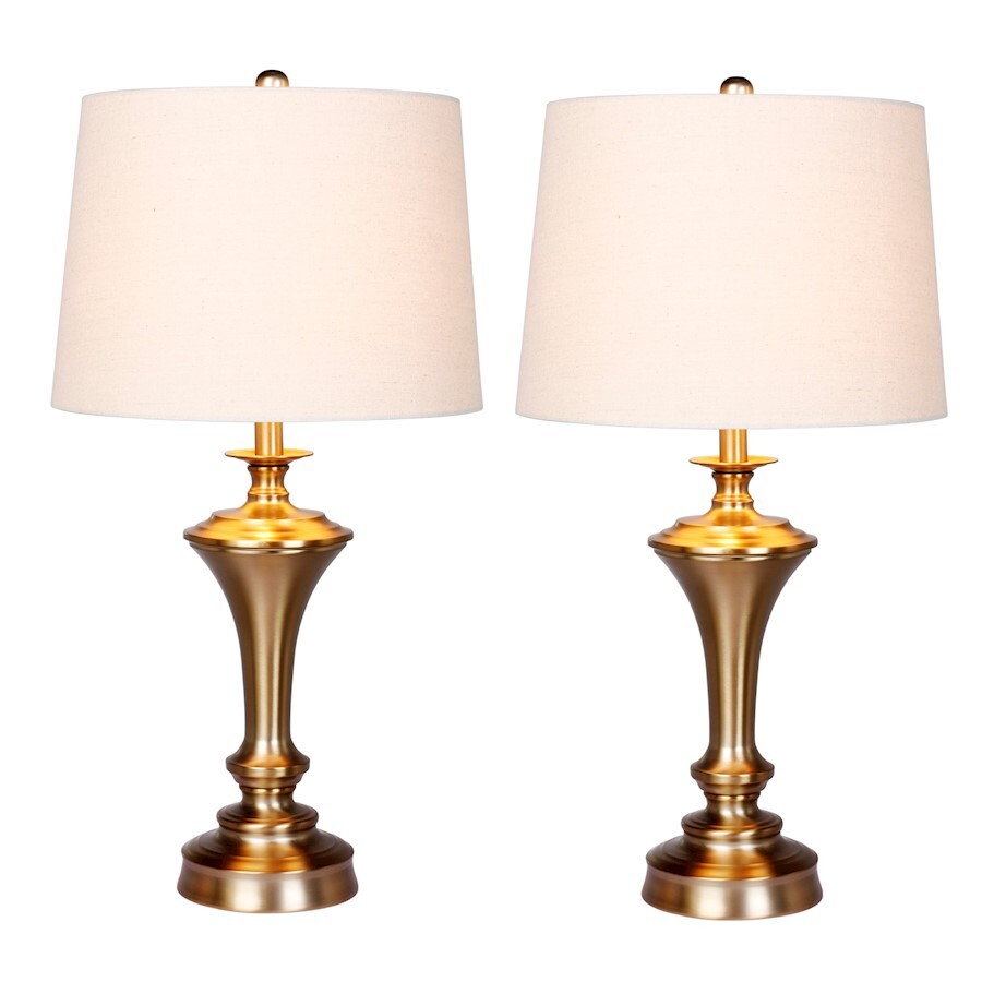 海外製　スタンドライト　Fangio Lighting Fangio Lighting 24.25-30 in. Adjustable Antique Brass Metal