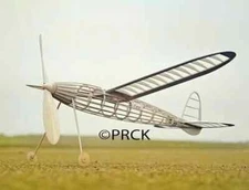 PDF File on USB RC Model Airplane Plans: 1954 English Wakefield Rubber Power 44"