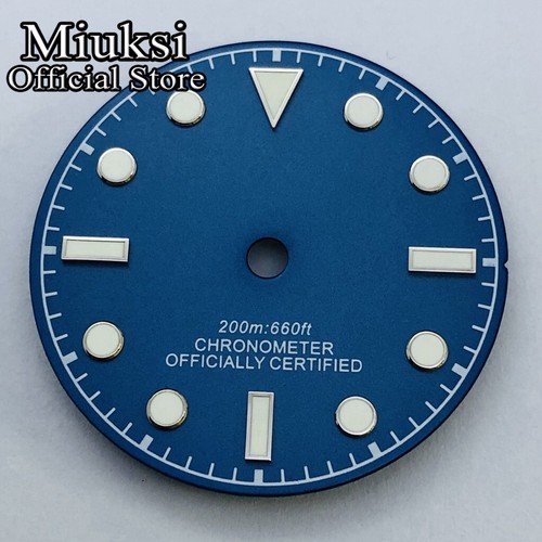 Miuksi 29mm watch dial fit NH35 NH36 ETA2824 2836 Miyota8215 DG2813 3804 PT5000 - Picture 15 of 20