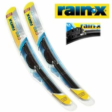 NEW Rain-X SET 28" + 28" Latitude Wiper Blade Smooth Wiper All Weather (2 PACK)