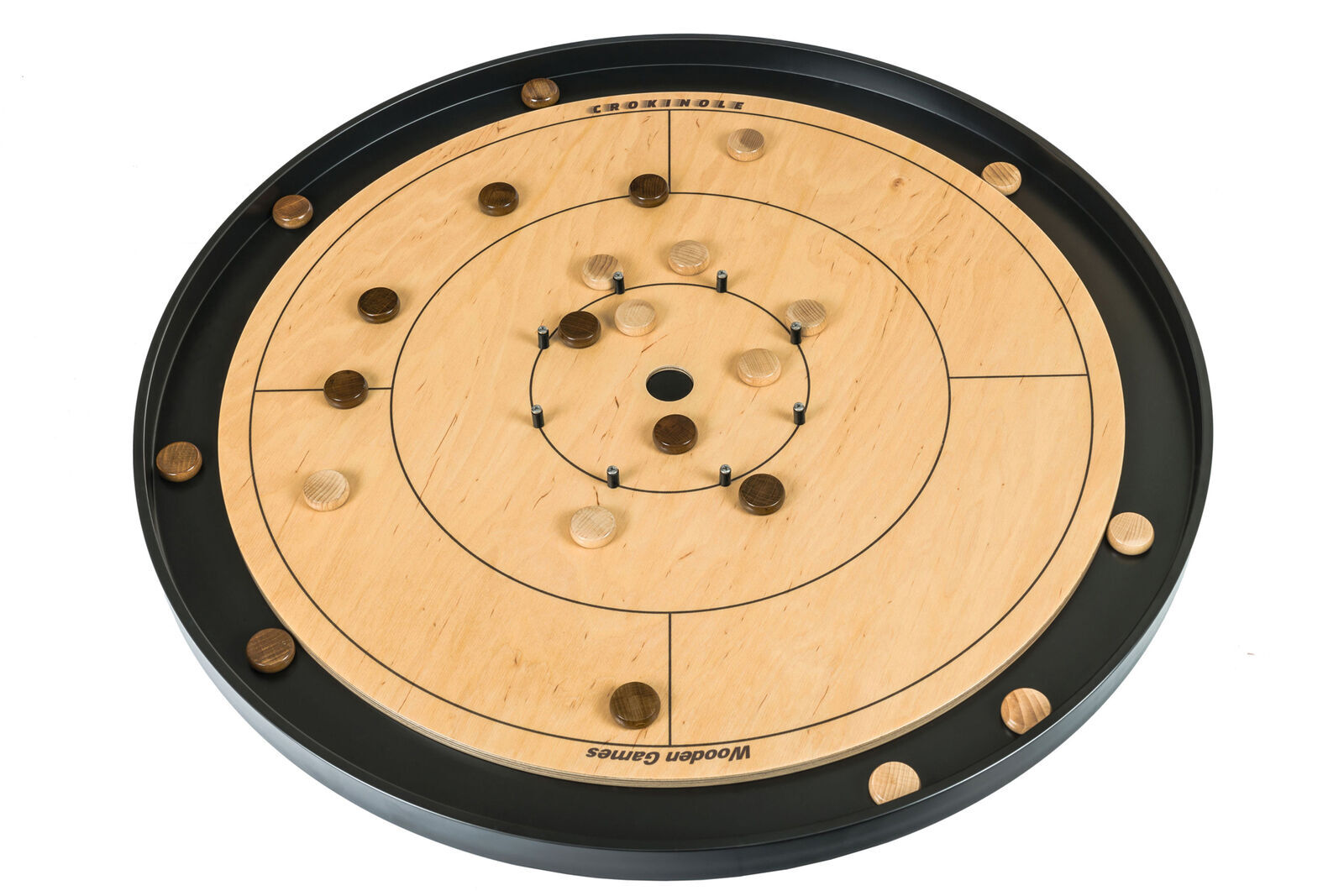 Tournoi de Crokinole Taille officielle par Wooden Games eBay