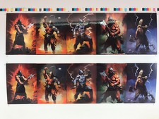 KEN KELLY SERIES 2 (FPG/1994) UNCUT SHEET of METALLIC STORM Chase Card Sets