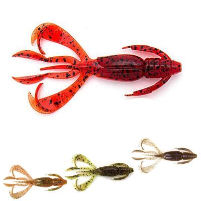Keitech Crazy Flapper Japan Gummi-Köder Shad Zander Hecht Barsch Krebs Crab