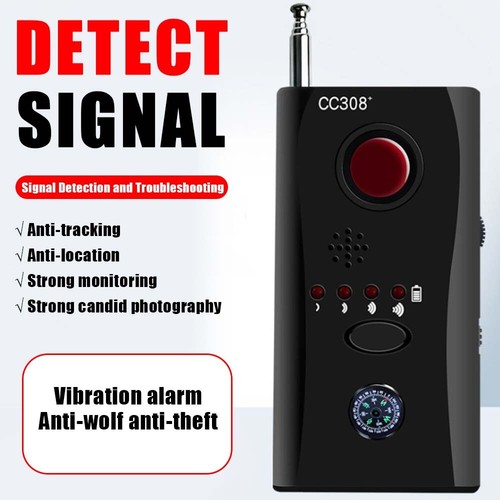 CC308 Anti-Spy Detector With RF Signal For Hidden Camera Laser Lens Finder - Picture 7 of 18