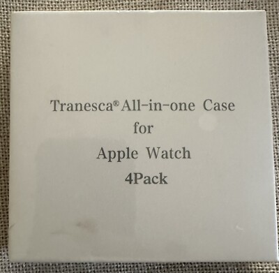 New - Tranesca 4 Pack 42mm Apple Watch case w...e Watch Series 3 42mm-