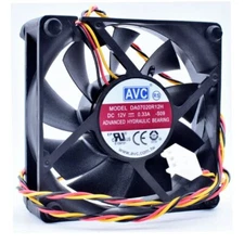 AVC DA07020R12H 7cm 12V 0.33A 7020 3 lines computer chassis CPU fan 70x70x20mm