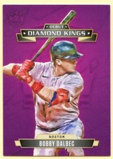 2021 Diamond Kings Baseball Bobby Dalbec Debut Rookie insert card #DDK-BR Boston