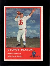 1963 FLEER #36 GEORGE BLANDA NMMT OILERS HOF *SBA5930