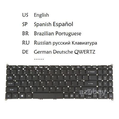 Laptop Keyboard for Acer Extensa EX215-21G EX215-22G EX215-32