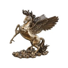 11 Inch Rearing Pegasus Statue Fantasy Magic Collectible Greek Flying Horse