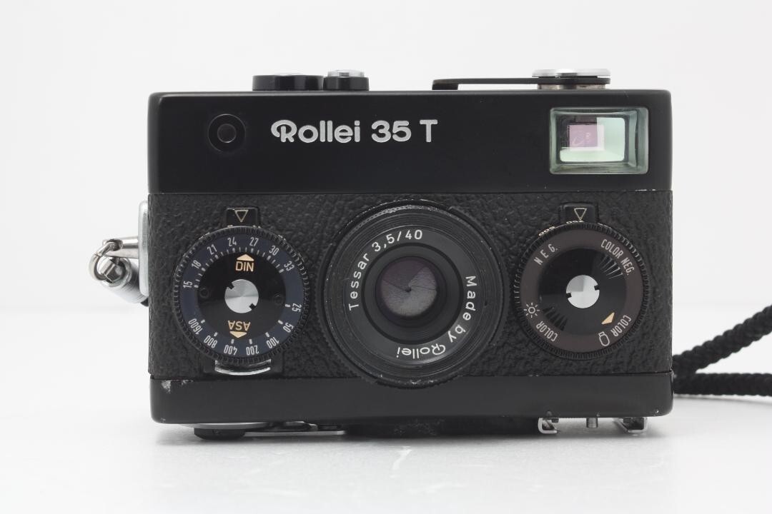■ 美品 ■ ローライ Rollei 35 Tessar 40mm F3.5 Rollei 35 Chrome 35mm Camera w/ 40mm f3.5 Tessar Lens -Good