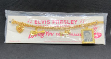VINTAGE 1956 ELVIS PRESLEY RCA EXCLUSIVE LOVING YOU CHARM BRACELET