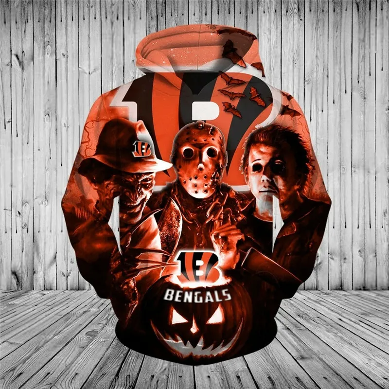 bengals pullover hoodie