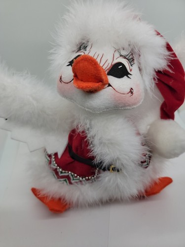 AnnaLee Christmas Candy Duckling 10" Santa Suit w Hat Doll - Picture 9 of 19