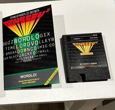 WORDLO Odyssey2 videogame cartridge manual retro fun video game Magnavox Wordle
