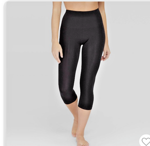 ASSETS by SPANX Women's Capri Cropped Seamless Leggings - Black S NWOT | eBay